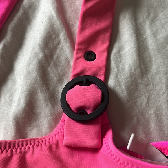 Solid and striped bikini - Picture 5 of 5